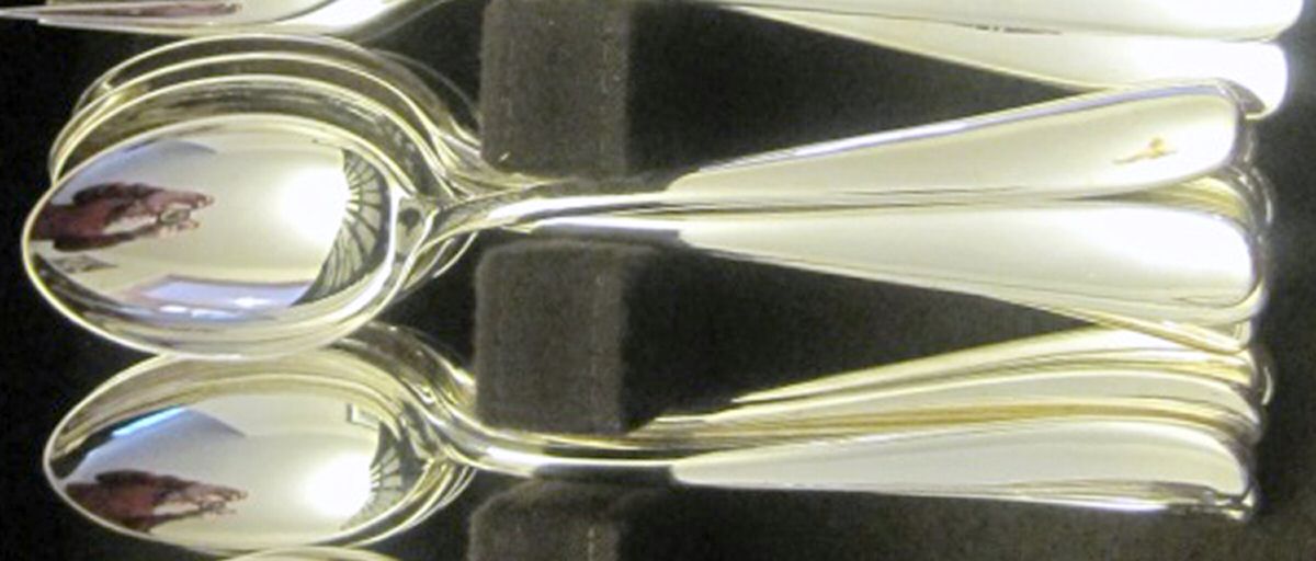 Svedese (Silverplate) Place/Oval Soup Spoon by Zaramella Argenti-1