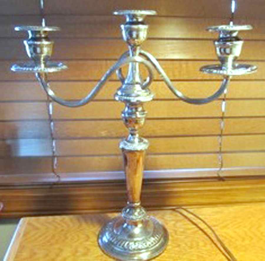 480 (Sterling, Hollowware) 3-Light Candelabra by Mueck-Cary-1