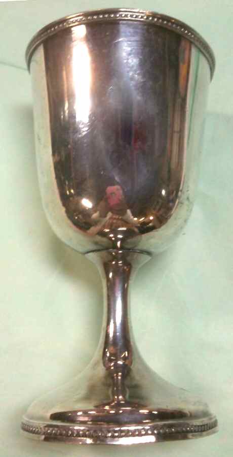 12 (Silverplate, Hollowware) Water Goblet by Meriden Britannia -1