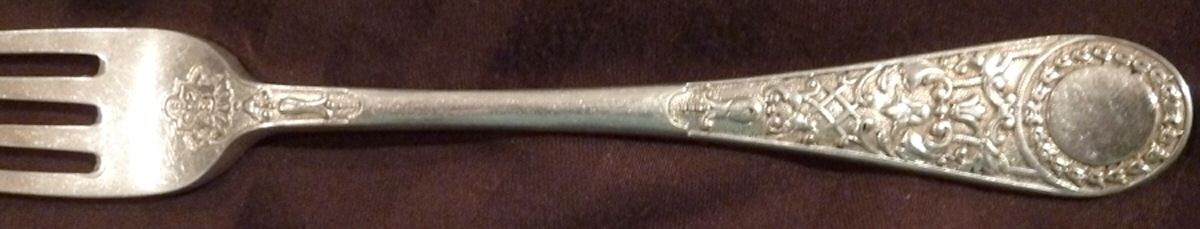 MH3 (Silverplate) Fork by Martin, Hall & Co.-1
