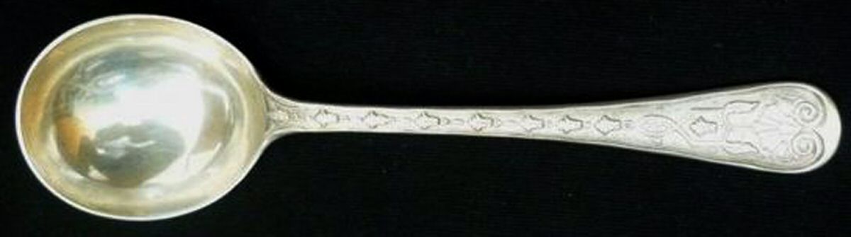 MWE34 (Sterling) Round Bowl Soup Spoon (Cream Soup) by Mappin & Webb-1