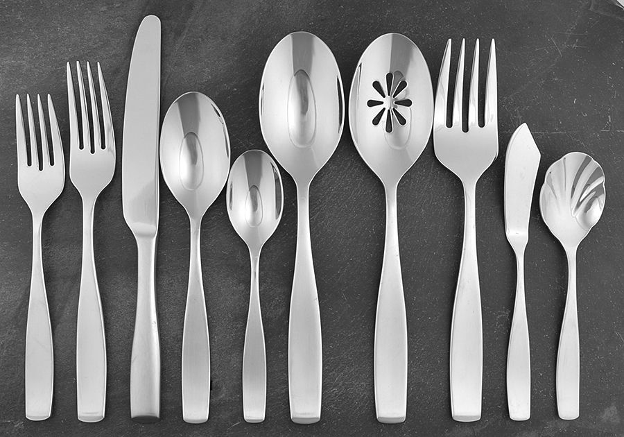 Satin Loft (Stainless) 45 Piece Starter Set by Mikasa-1