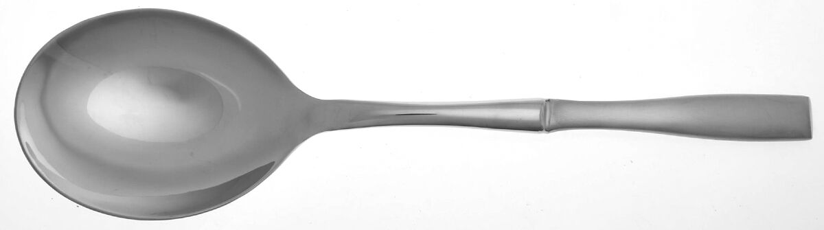 Satin Loft (Stainless) Casserole Spoon with Smooth Stainless Bowl HC by Mikasa-1