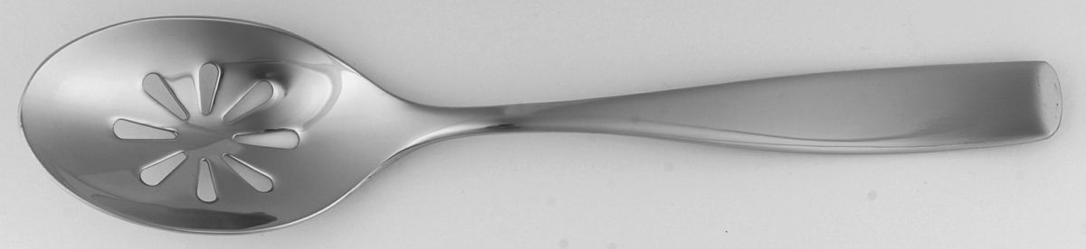 Satin Loft (Stainless) Pierced Tablespoon (Serving Spoon) by Mikasa-1