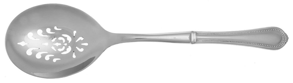 Regent Bead (Stainless) Casserole Spoon with Pierced Stainless Bowl HC by Mikasa-1