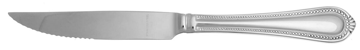 Regent Bead (Stainless) Steak Knife Individual Hollow, Serrate HC by Mikasa-1