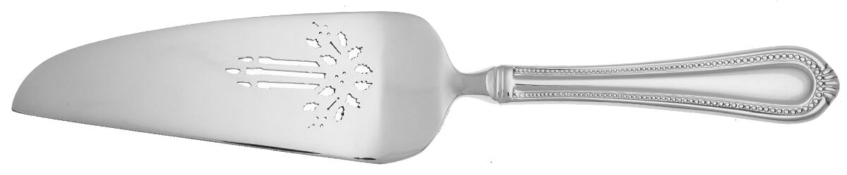 Regent Bead (Stainless) Pierced Holiday Pie Server Stainless Blade HC by Mikasa-1