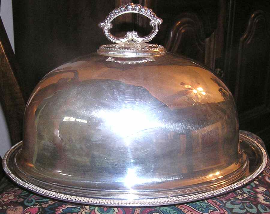 W25343 (Silverplate, Hollowware) Covered Tray by Mappin & Webb-1