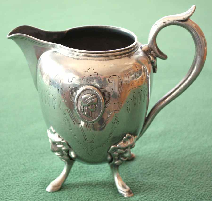 1868-1 (Silverplate, Hollowware) Creamer by Meriden Britannia -1