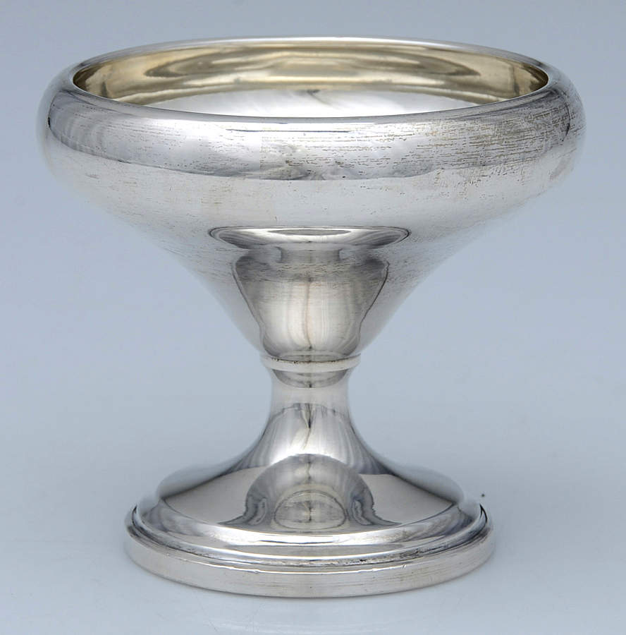 30 (Sterling, Hollowware) Weighted Individual Oyster Cocktail Cup by M Fred Hirsch-1