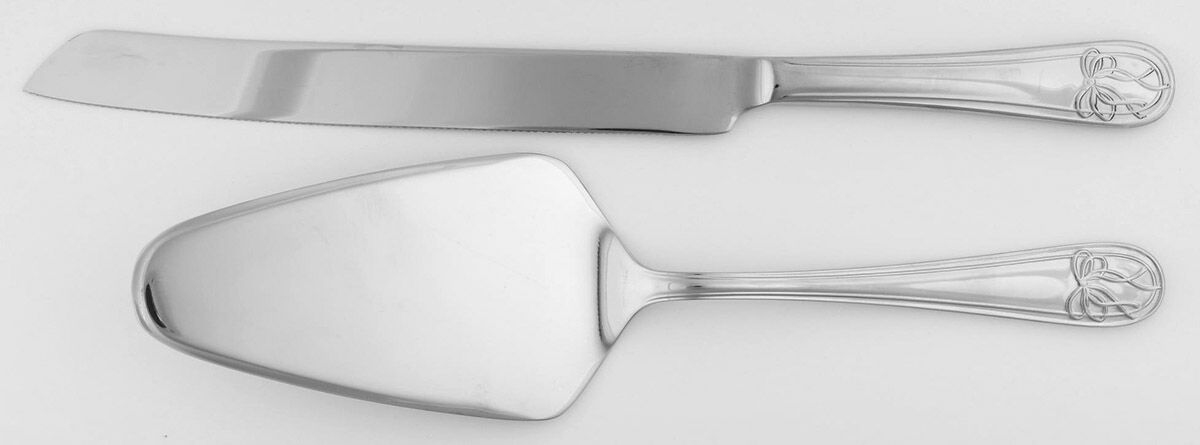 Love Story (Stainless) 2 Pc Solid Cake Serving Set (PCSSO & WCKSO) by Mikasa-1
