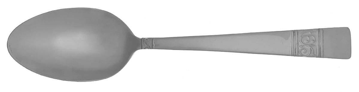 Parchment (Stainless) Tablespoon (Serving Spoon) by Mikasa-1