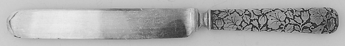 MCU1 (Silverplate) Blunt Hollow Knife by Meriden Cutlery Co-1
