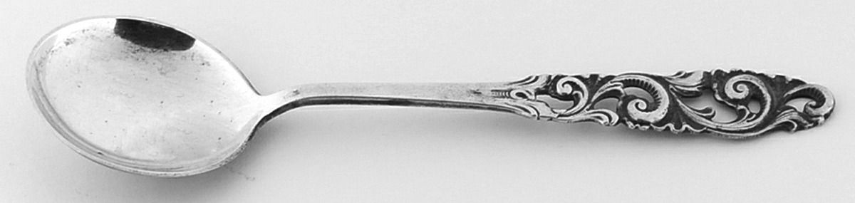 Telemark Silver (Sterling) Round Bowl Soup Spoon (Bouillon) by T H Marthinsen Silver-1
