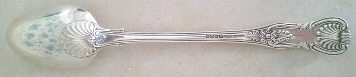 M4C5 (Sterling) Tablespoon (Serving Spoon) by Mary Chawner-1