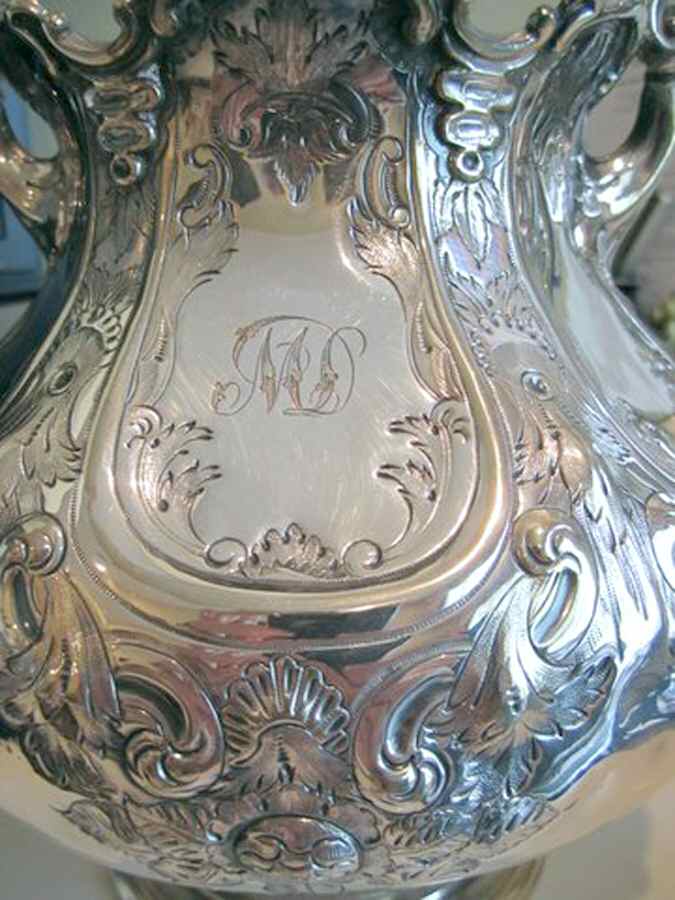 MH7 (Silverplate, Hollowware) Silverplate Kettle No Stand by Martin, Hall & Co.-1