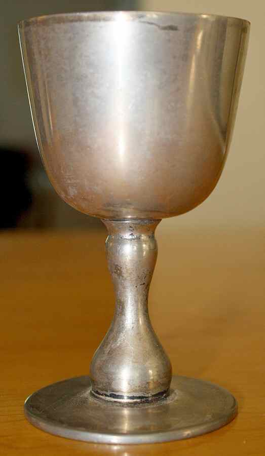 30 (Silverplate, Hollowware) Wine Goblet by Meriden Britannia -1