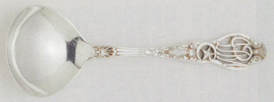 M2C2 (Sterling, 1898) Round Bowl Soup Spoon (Bouillon) by Marcus & Co-1