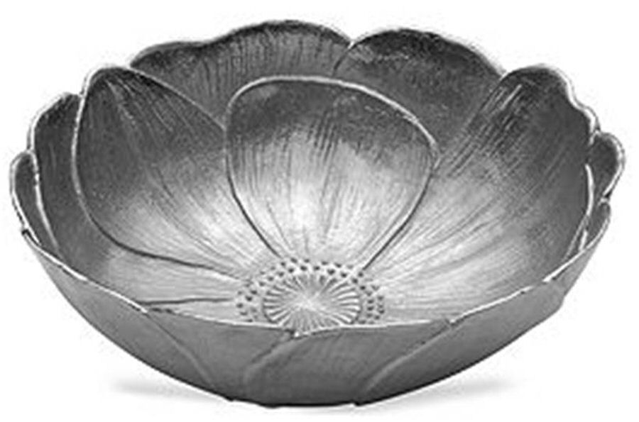 Botanical Flower (Nickel, Hollowware) 12" Round Bowl by Mikasa-1