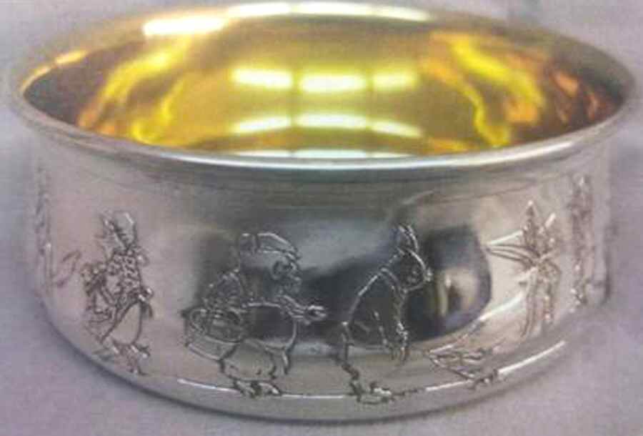Children & Babyware (Sterling, Hollowware) Sterling Child's Bowl by The Mcchesney Co.-1