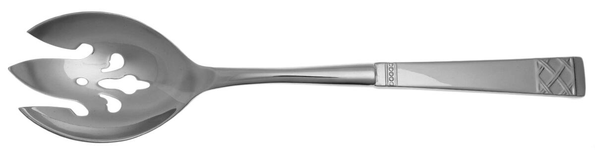 Avalene (Stainless) Salad Serving Fork with Stainless Prongs HC by Mikasa-1