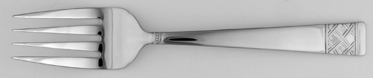 Avalene (Stainless) Medium Solid Cold Meat Serving Fork by Mikasa-1