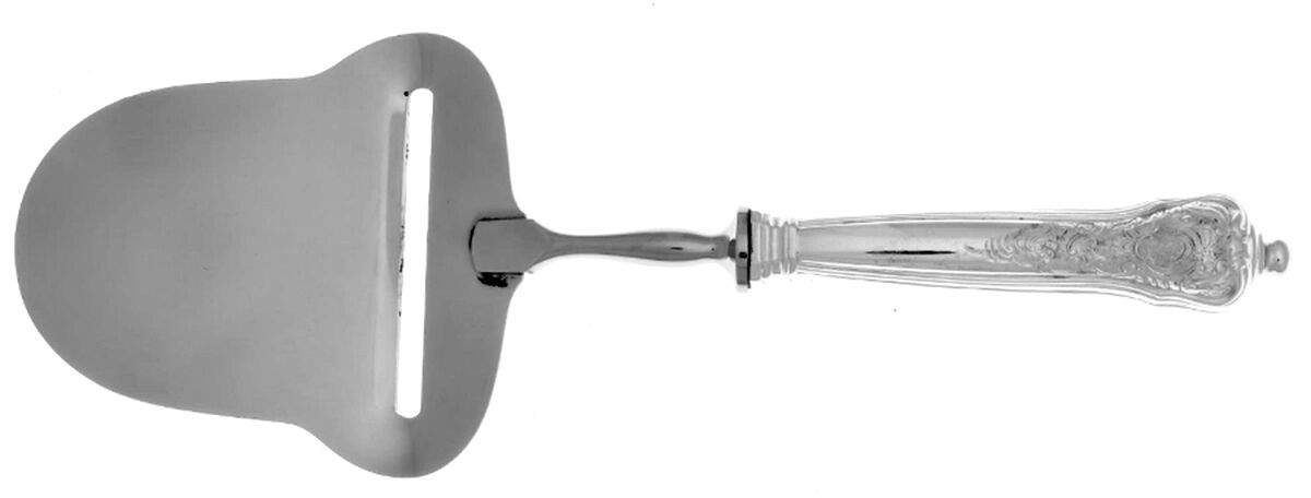 Charlottenborg (Sterling) Cheese Plane with Stainless Plane by Anton Michelsen-1