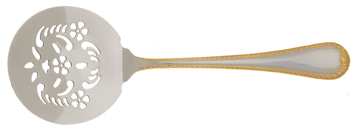 Cameo Gold (Stainless) Tomato Server W/Stainless Bowl HC by Mikasa-1