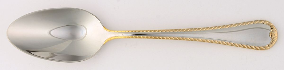 Cameo Gold (Stainless) Place/Oval Soup Spoon by Mikasa-1