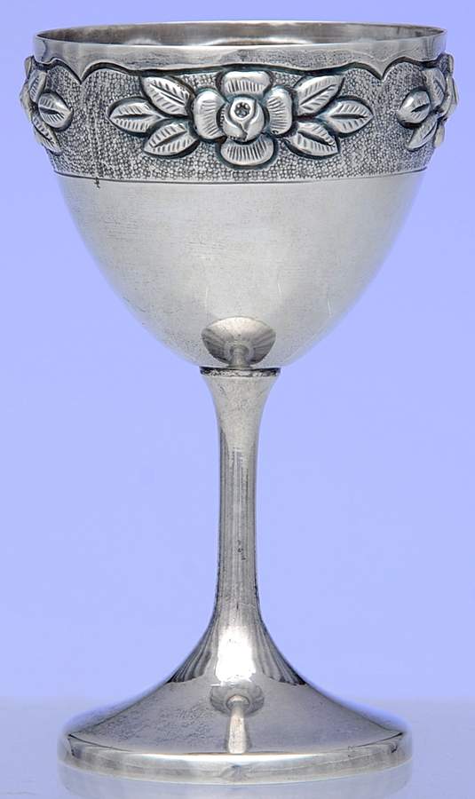 105915 (Sterling, Hollowware) Wine Goblet by Maciel-1
