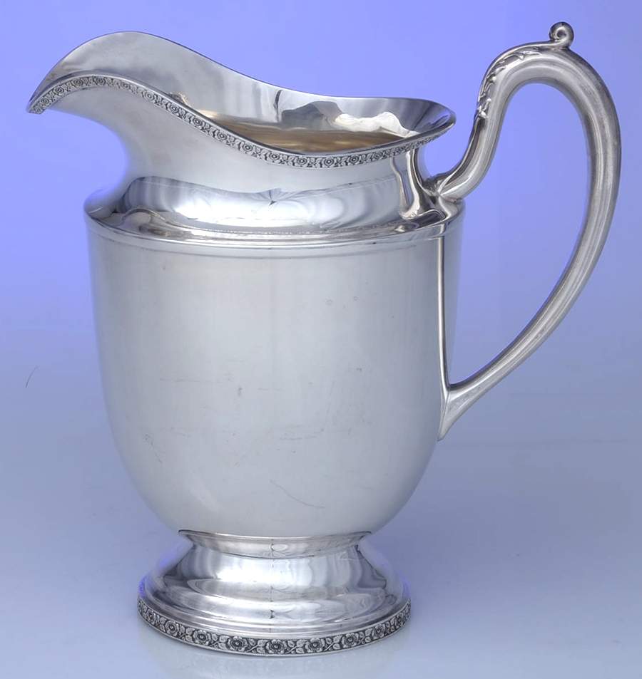 D354 (Silverplate, Hollowware) Silverplate Water Pitcher by Middletown Silver Co-1