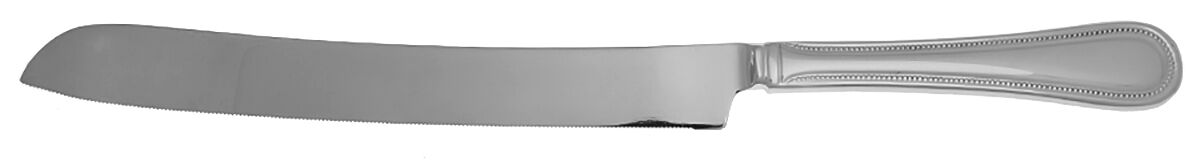 Pearls (Stainless) Wedding Cake Knife with Stainless Blade HC by Michael Lloyd-1