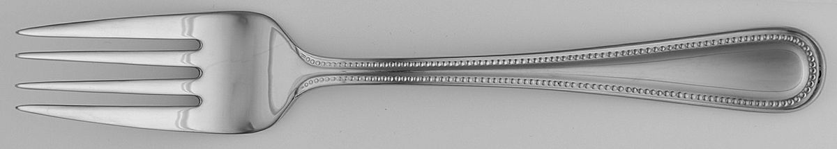 Pearls (Stainless) Individual Salad Fork by Michael Lloyd-1