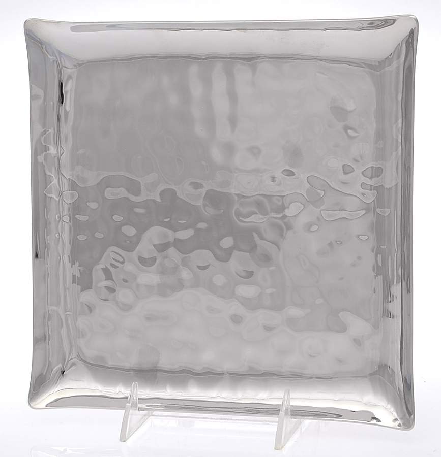 Mesa (Stainless, Hollowware) 9" Square Tray by Mary Jurek Design-1