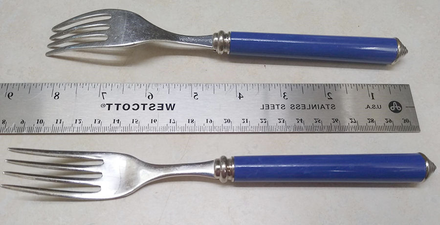 Condotti-Blue (Stainless) Fork by Modigliani-1