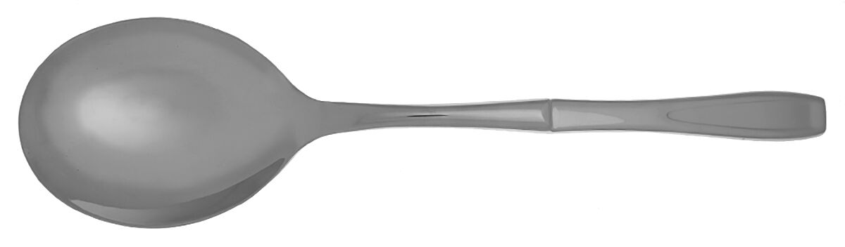 Natasha (Stainless) Casserole Spoon with Smooth Stainless Bowl HC by Mikasa-1