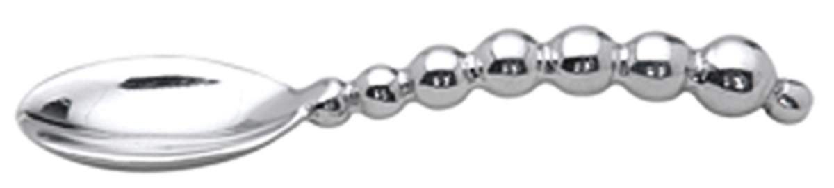 String of Pearls (Aluminum, Hollowware) Condiment Spoon by Mariposa-1