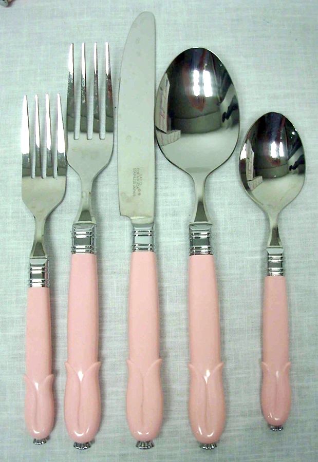 Mis38-Pink (Stainless) Fork by Mikasa-1
