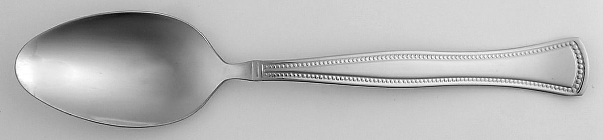 Chadwick Bead (Stainless) Place/Oval Soup Spoon by Mikasa-1