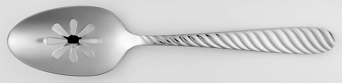 Bonita (Stainless) Pierced Tablespoon (Serving Spoon) by Mikasa-1