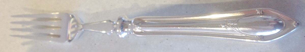 MWE45 (Silverplate) Hollow Handle Fork by Mappin & Webb-1