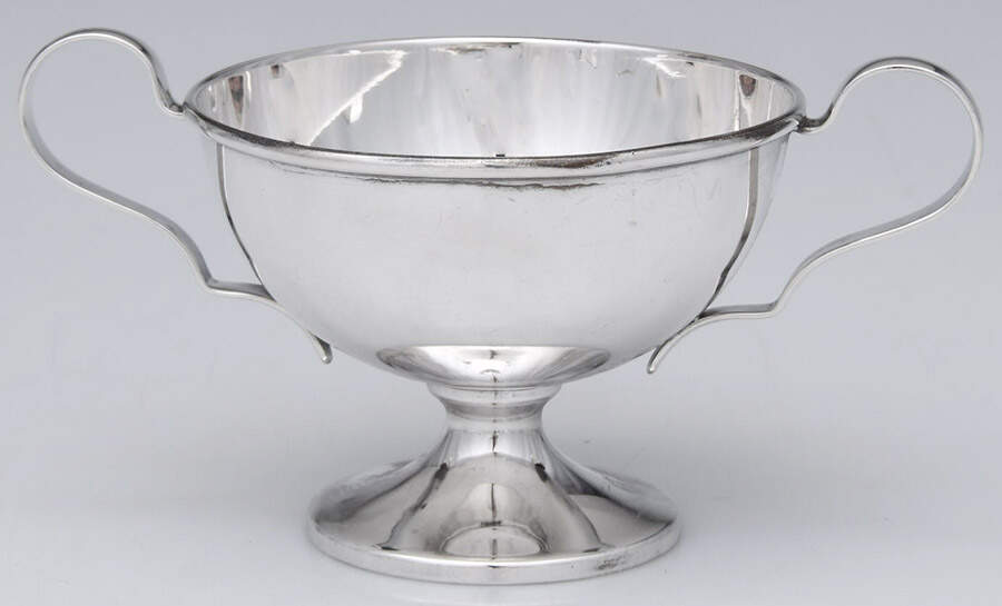 1050 (Sterling, Hollowware Mini Open Sugar Bowl by Manchester-1