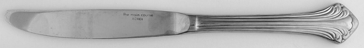 MNF51 (Stainless) Modern Solid Knife by The Main Course,-1
