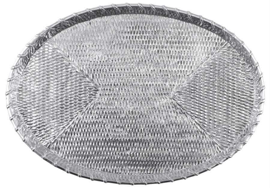 Farmer's Market (Aluminum, Hollowware) 16" Oval Tray by Mariposa-1