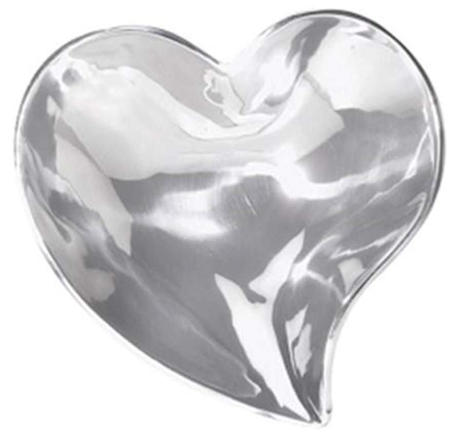 First Comes Love (Aluminum, Hollowware) 6" Heart Shape Bowl by Mariposa-1