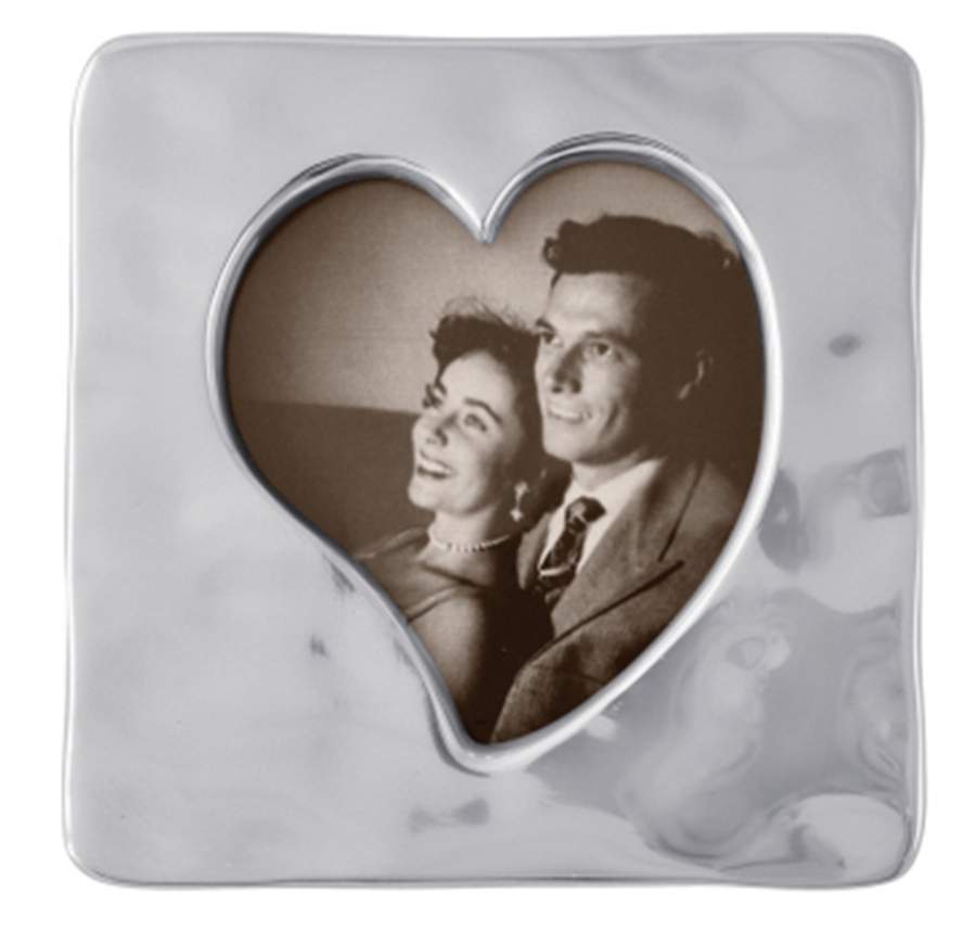 First Comes Love (Aluminum, Hollowware) Frame-Holds 4" X 6" by Mariposa-1