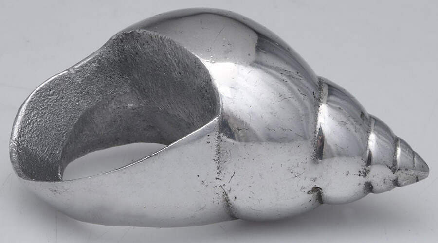 Seaside (Aluminum, Hollowware) Napkin Ring by Mariposa-1