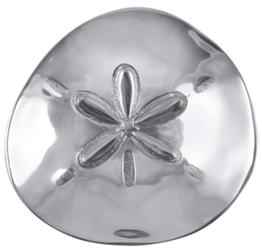 Seaside (Aluminum, Hollowware) Sauce Dish by Mariposa-1
