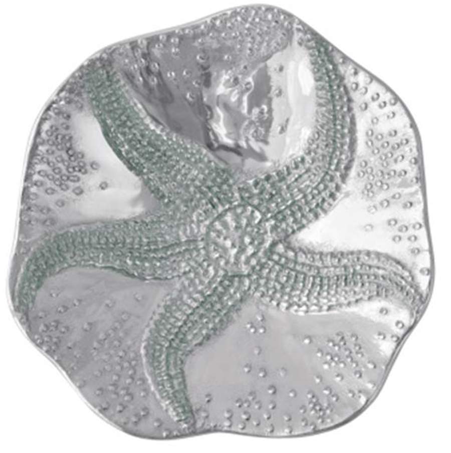 Seaside (Aluminum, Hollowware) 8" Round Bowl by Mariposa-1