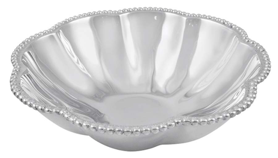 Sueno (Aluminum, Hollowware) 8" Round Bowl by Mariposa-1